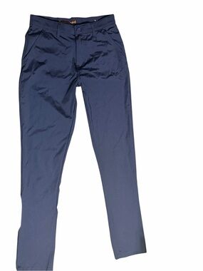 NWOT French Toast Mens 30x32 Navy Stretch Performance Uniform Pants Straight Leg